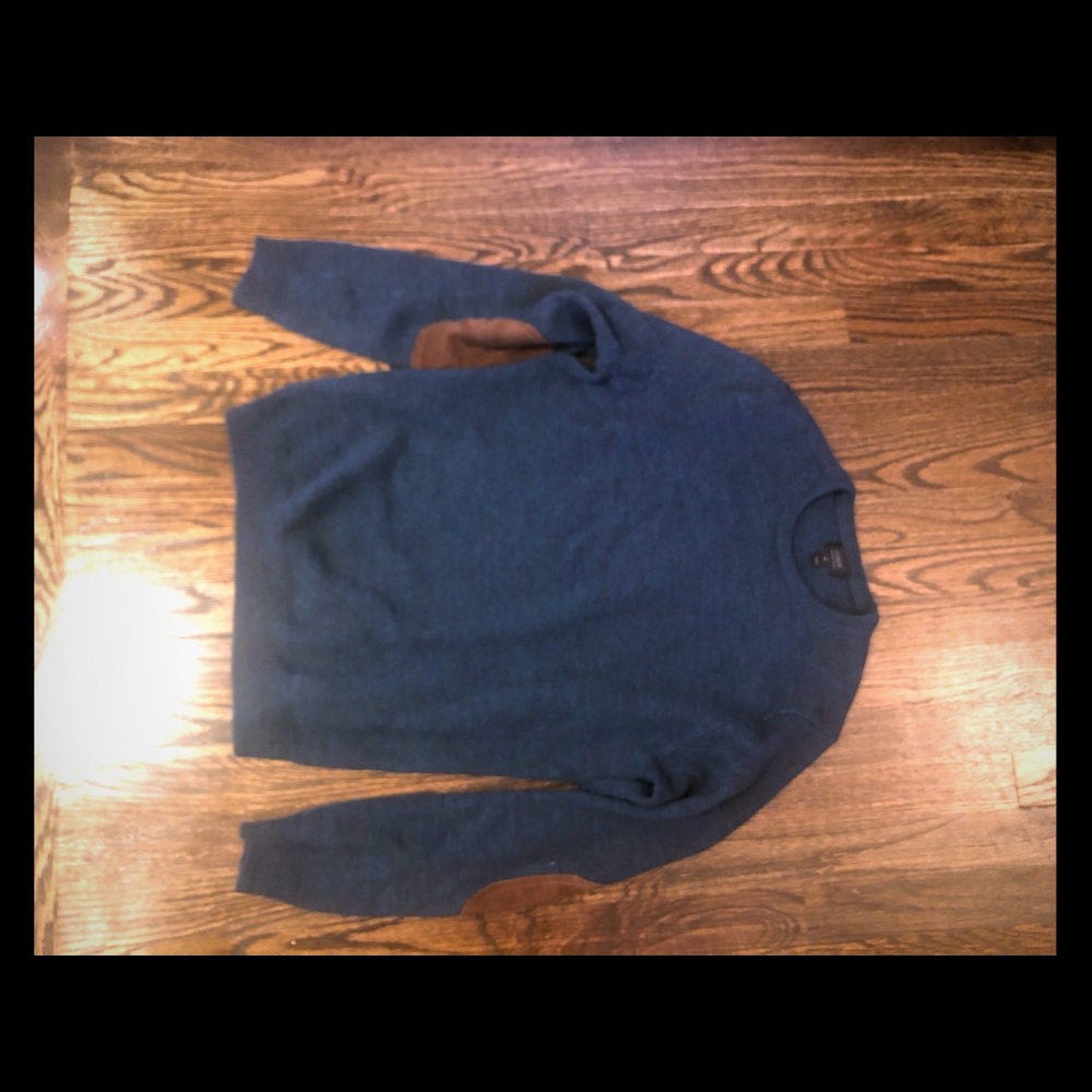 J. Crew Crewneck Sweater w/ Elbow Patches